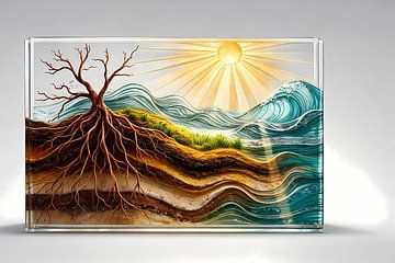 Le monde dans un verre