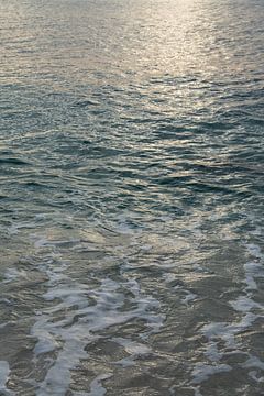 Sea water and subtle reflections of sunlight 3 by Adriana Mueller