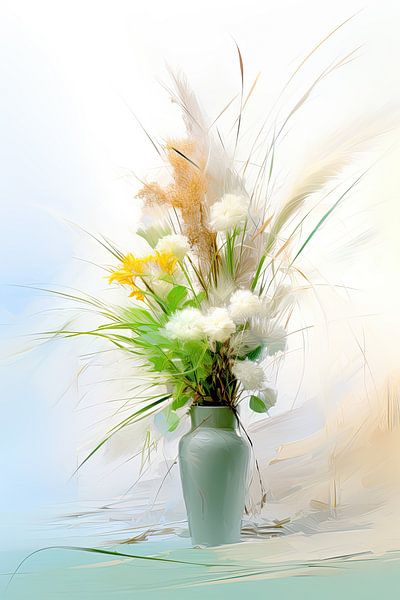 Flowers still life by Wall Wonder