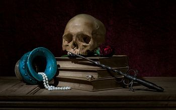 Stilleven met parels