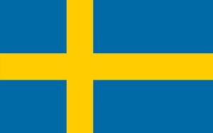 Flagge von Schweden