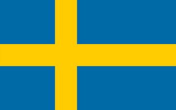 Vlag van Zweden van de-nue-pic