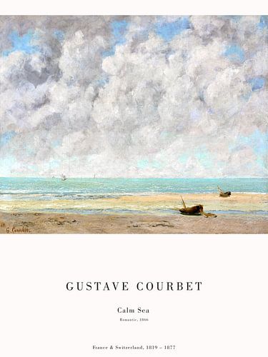 Gustave Courbet - Die ruhige See
