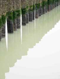 Wellenbrecher Domburg von Helene de Jongh