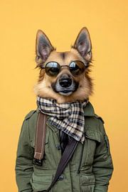 Norwegian Buhund von Poster Art Shop