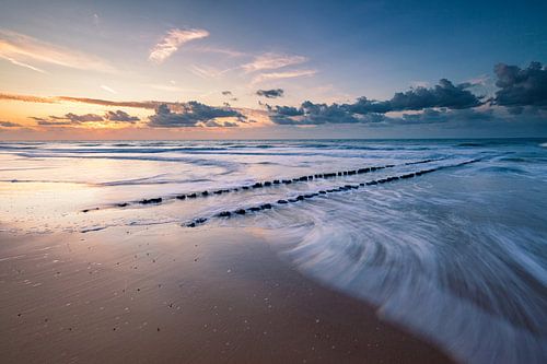 Windy Beach van Harold van den Berge