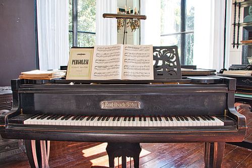 Piano in landgoed Oosterhouw in Leens, Groningen