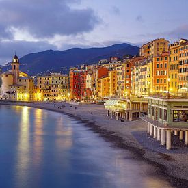 Camogli am Abend von Patrick Lohmüller