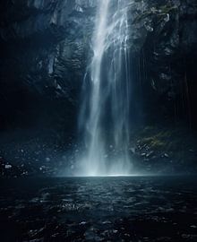 Mystischer Wasserfall