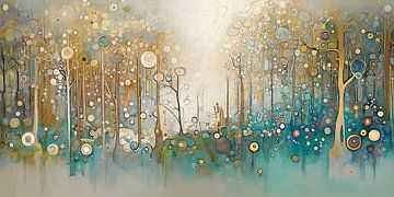 Zauberwald in Gold von Studio BB