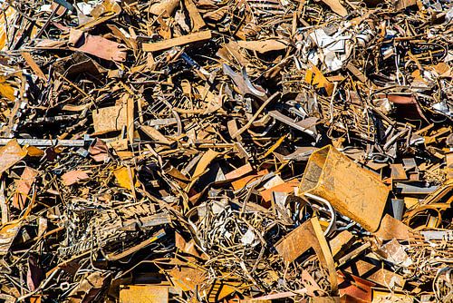 Altmetallhaufen