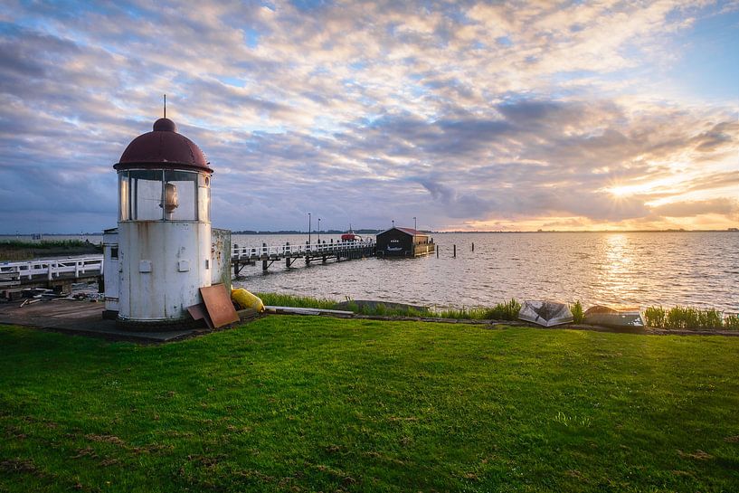 Ein Abend am Leuchtturm von Arnoud van de Weerd
