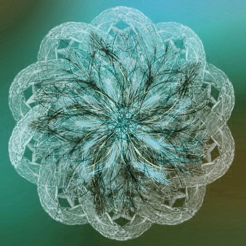 Mandala groentinten