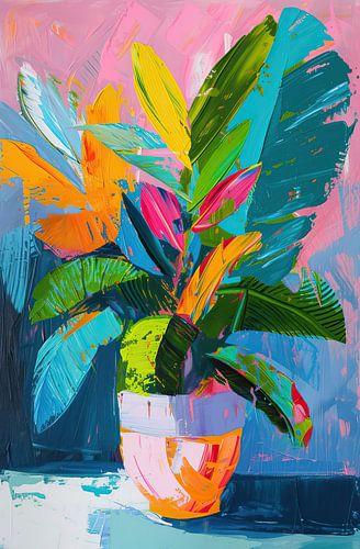 Nature morte aux fleurs fluorescentes | Vivid Essence Clash