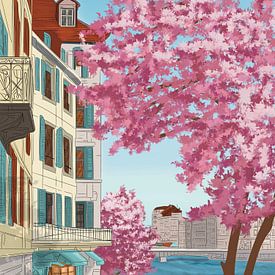 Das Genfer Erwachen von Art Prints