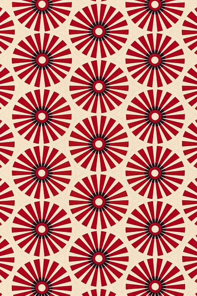 Sun Wheel Pattern by Whale & Sons