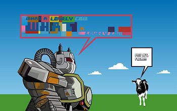 Quelle charmante vache