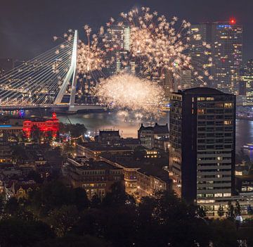 Vuurwerk Rotterdam van AdV Photography