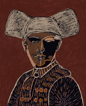 Portret Torero van WEST EGG designs