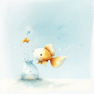 The Goldfish and the Bottle of Milk | Children's Room