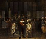 Die Nachtwache von Rembrandt van Rijn von Gisela- Art for You Miniaturansicht