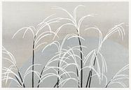 Moon and grasses (1909) by Unsodo. Original from The Rijksmuseum. by Dina Dankers thumbnail