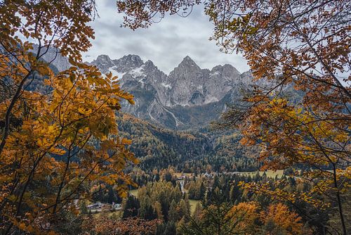 Alpes juliennes en automne - Kranjska Gora, Slovénie