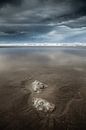 Rocks on the beach of Casablanca in Morocco after a storm by Bas Meelker thumbnail