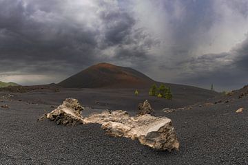 Chinyero Vulkaan, Tenerife van Walter G. Allgöwer