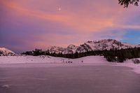 Abendrot am Karwendel