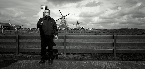 Selfie in der Zaanse Schans