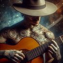 Man plays guitar by Bernhard Karssies thumbnail