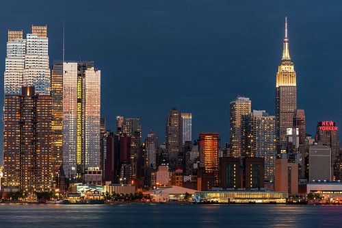 New York blaue Stunde