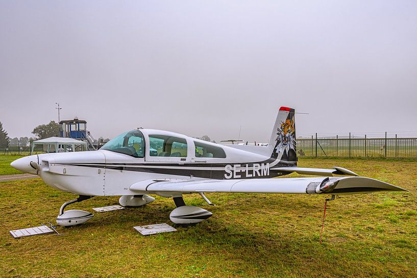 Aircraft with striking tail unit by Photoart-Naegele