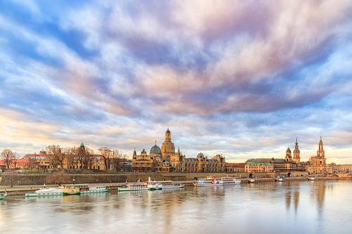 Dresden bij dageraad van Daniela Beyer