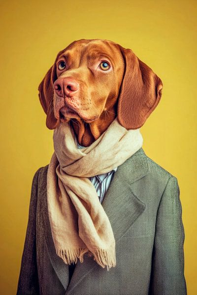 Bracco Italiano van Poster Art Shop