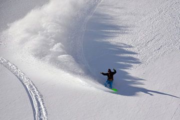 Snowboard Freeride by Bettina Schnittert