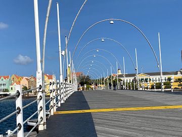 Pontonbrücke Curacao von Wilma Hage