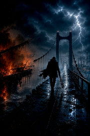 Cut the bridge Portrait