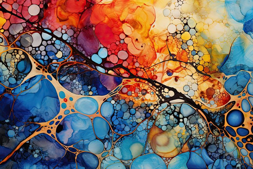 Abstract Werk 22931 van Abstract Schilderij