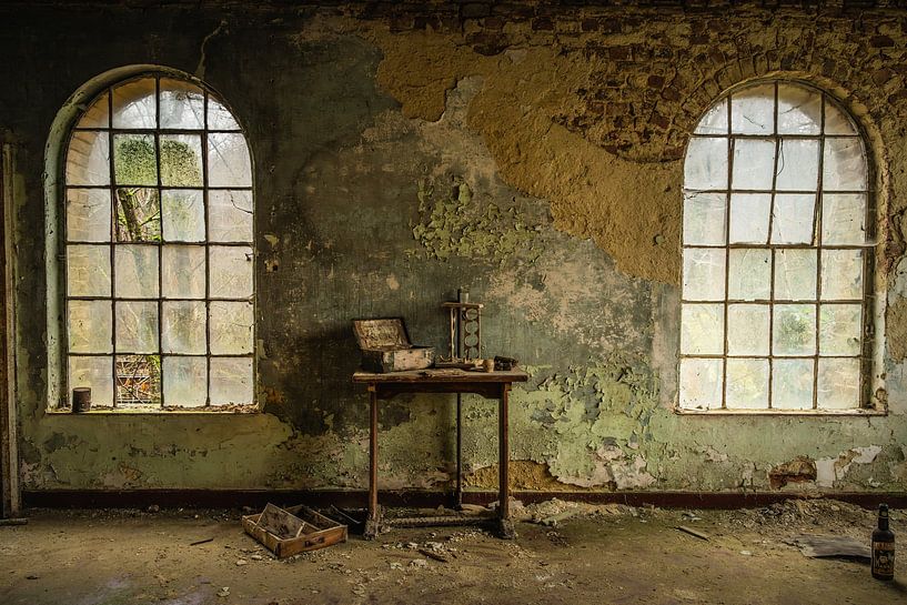Verlaten fabriek van Krijna van der Marel
