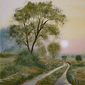 Aquarell Nr. 281 von Tania Perneel