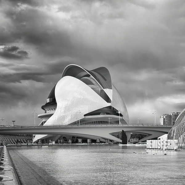 Palau de les Arts - Valencia by Paysages urbains - Rick Van der Poorten Photography