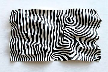 Zebra Inspired van Harry Hadders