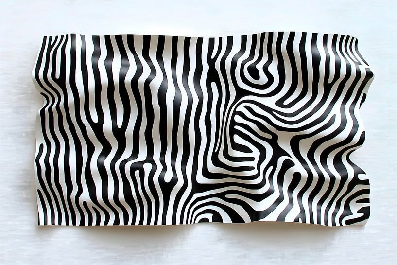 Zebra Inspiriert von Harry Hadders Design