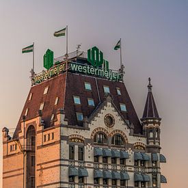 Weißes Haus in Rotterdam von ABPhotography
