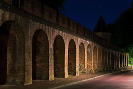 Medieval city wall Amersfoort by Anton de Zeeuw