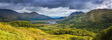Panorama photo of the Ladies View in Killarney National Park