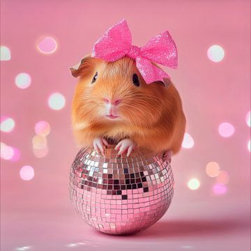 Varkens op het discobal