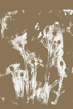 Pastel Botanicals. Printed Plant no. 8 by Dina Dankers